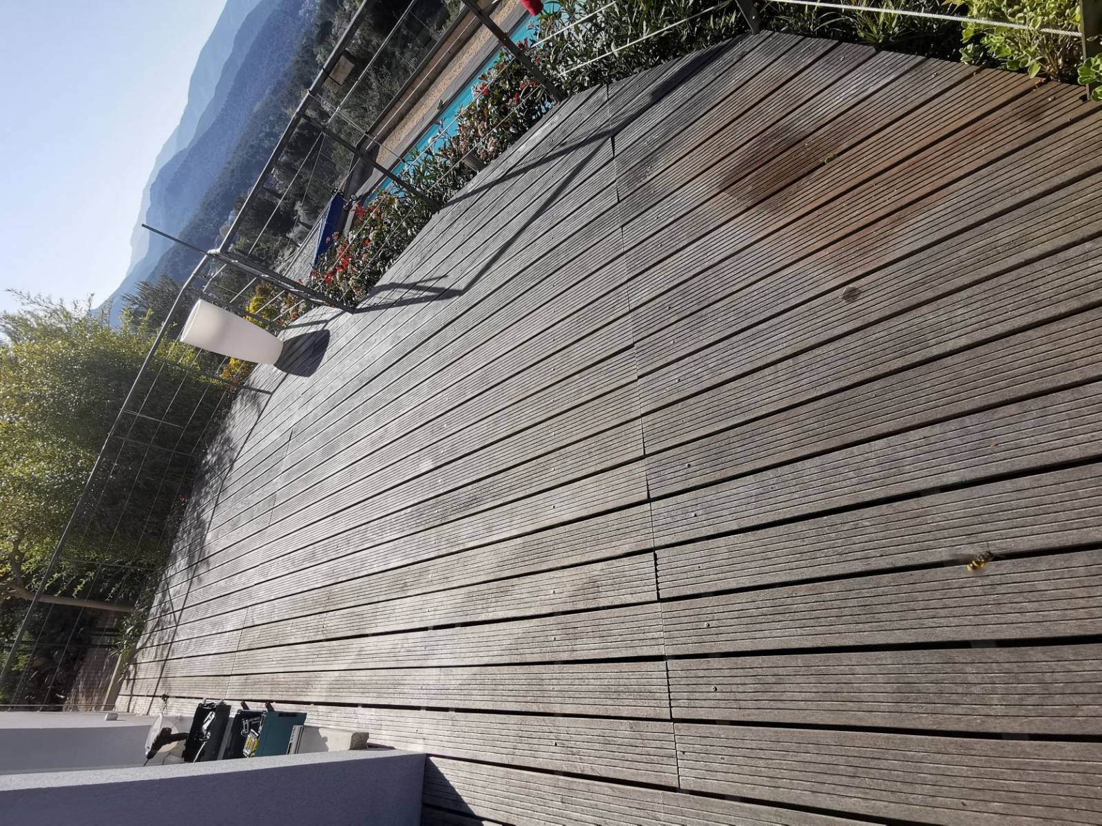 Rehaussement des lames d'une terrasse à la Bouilladisse