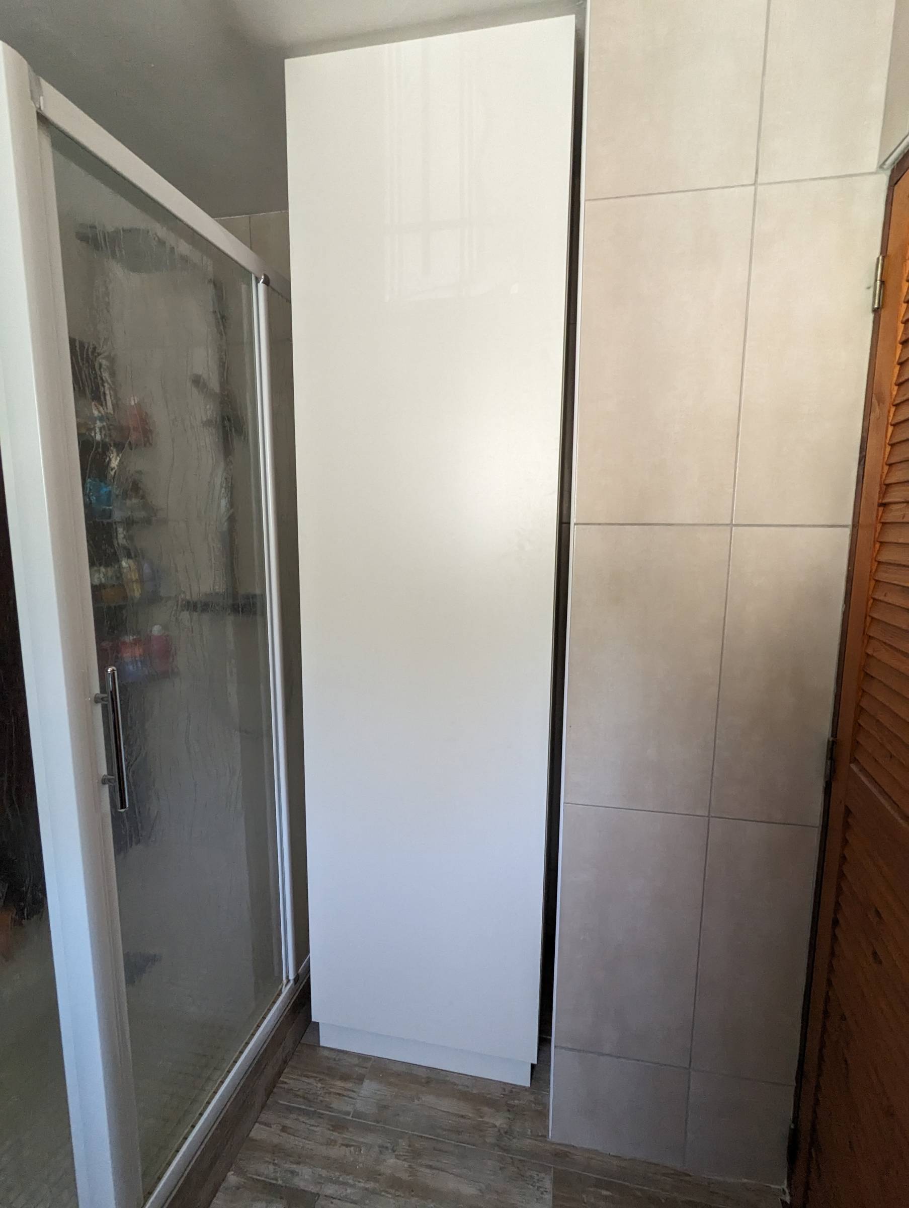 Fabrication  sur mesure d'un meuble de salle de bain à Fuveau