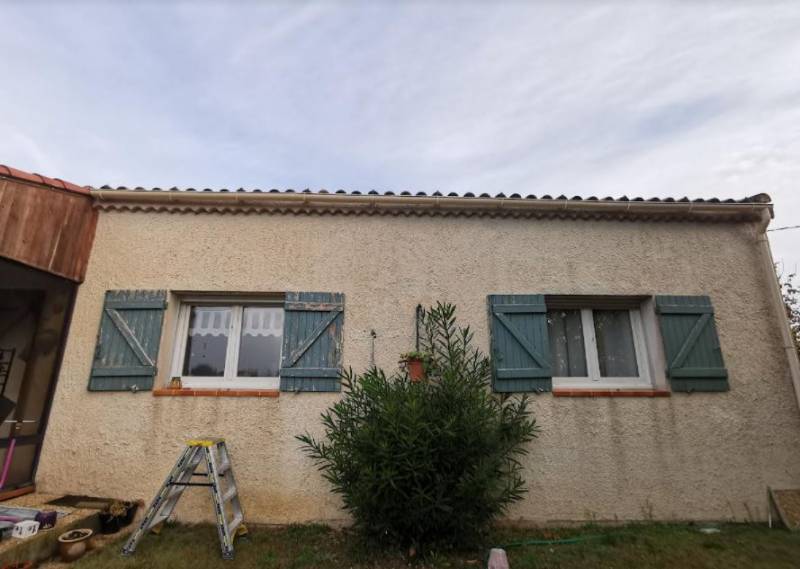 remplacement de volet battant en bois par des volets roulants électrique à Fuveau